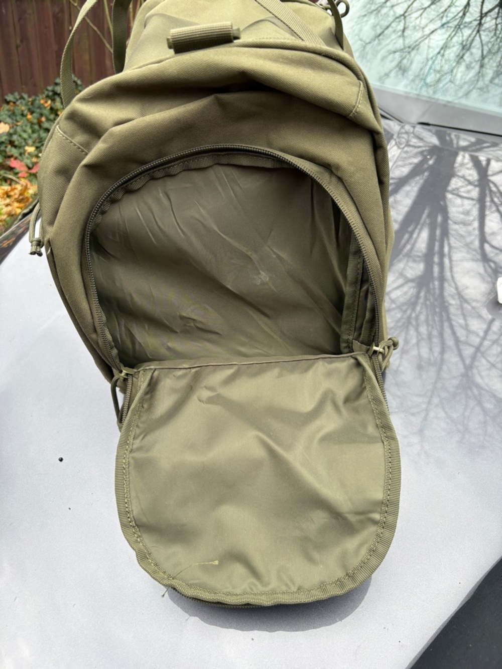 Highland Tactical Squad 1.0 green military duffel bag heavy duty travel - Picture 6 of 16